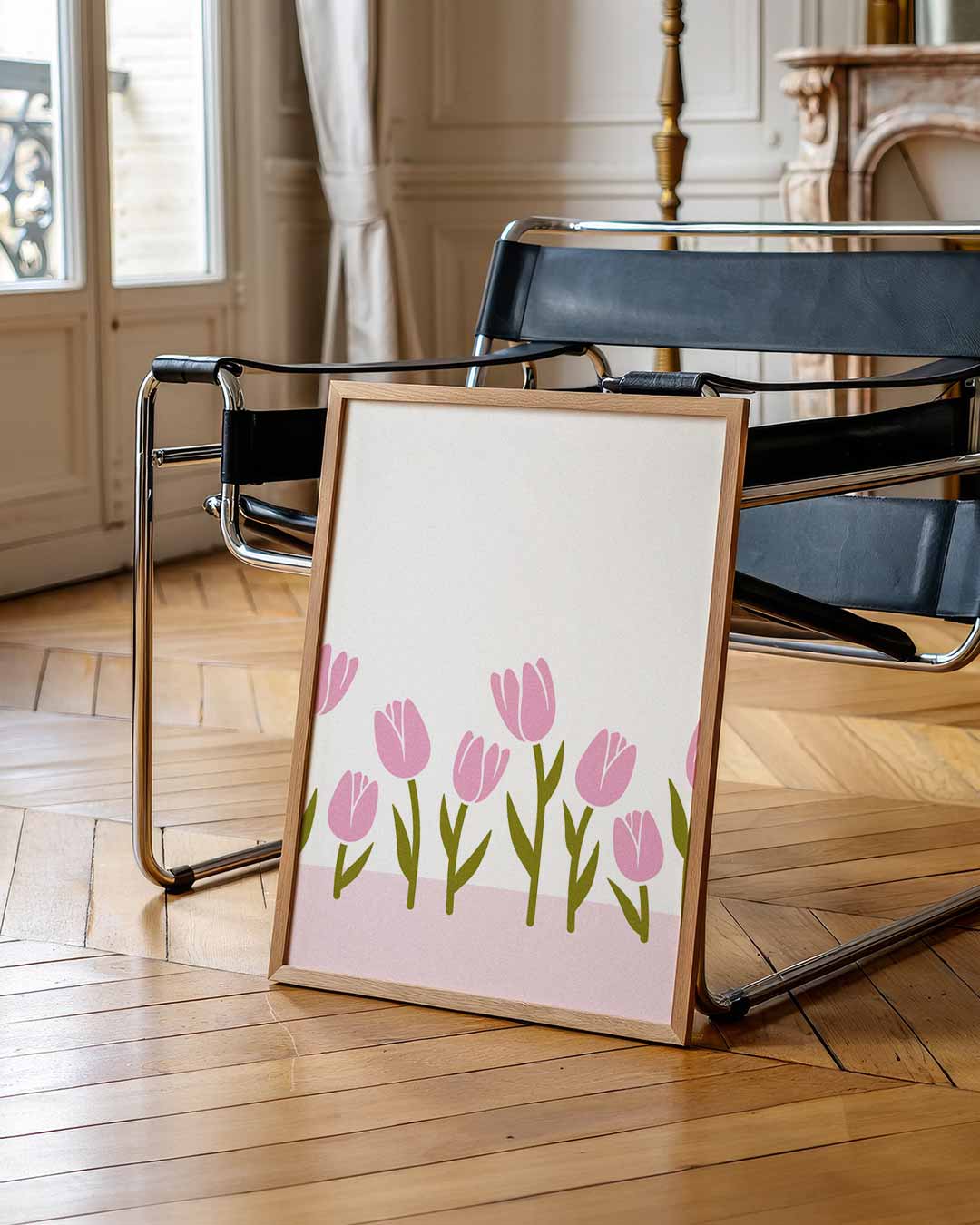 Tulpenliefde Poster-WallArtistic