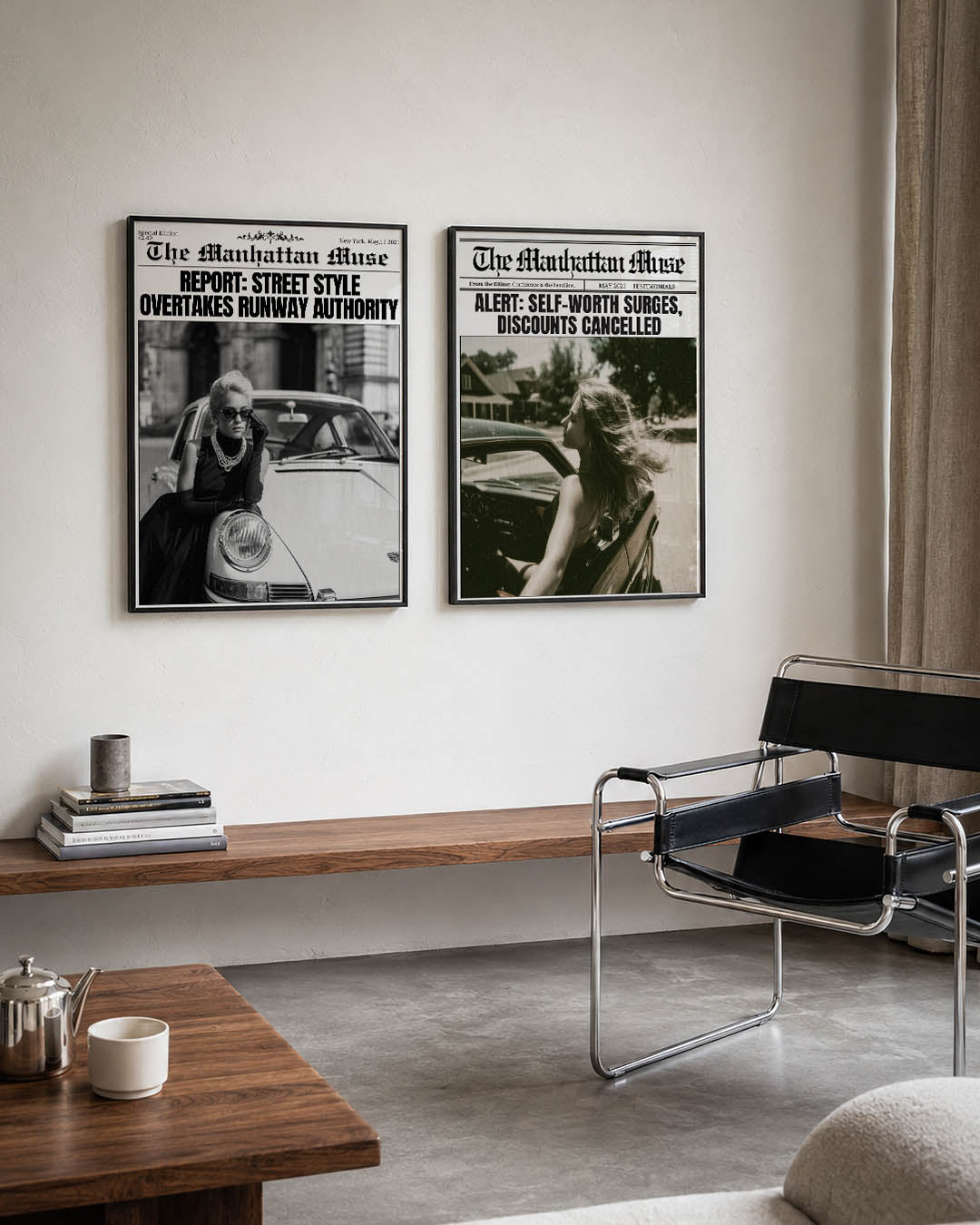 Stijlvolle elegantie Posterset