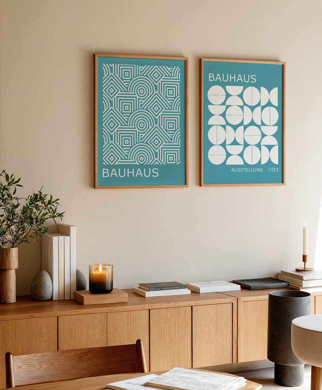 Lijnen en patronen Posterset