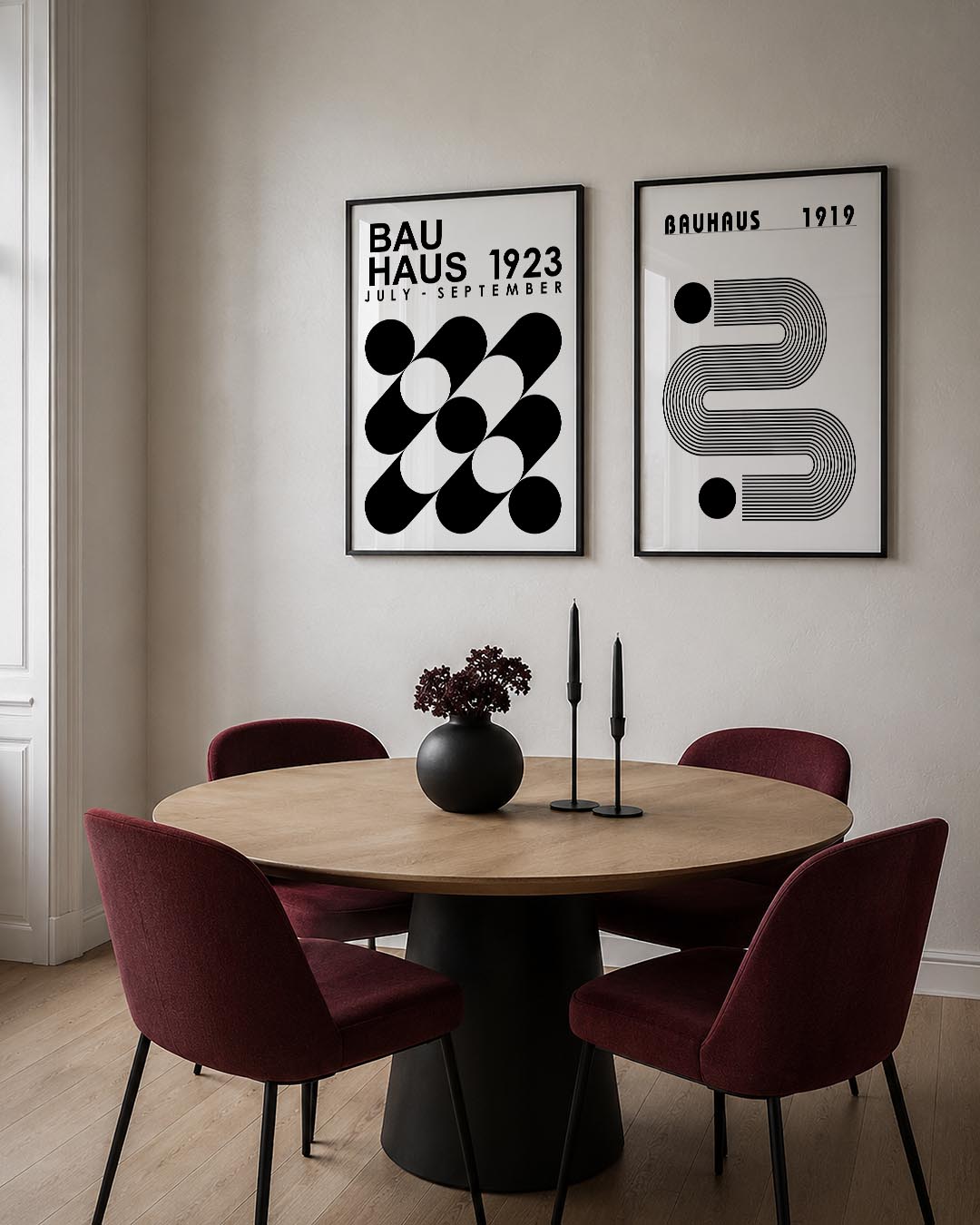 Vormen en vlakken Posterset