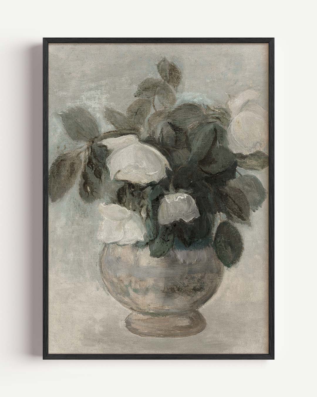 Tijdloze Elegantie Bloemenposter-WallArtistic