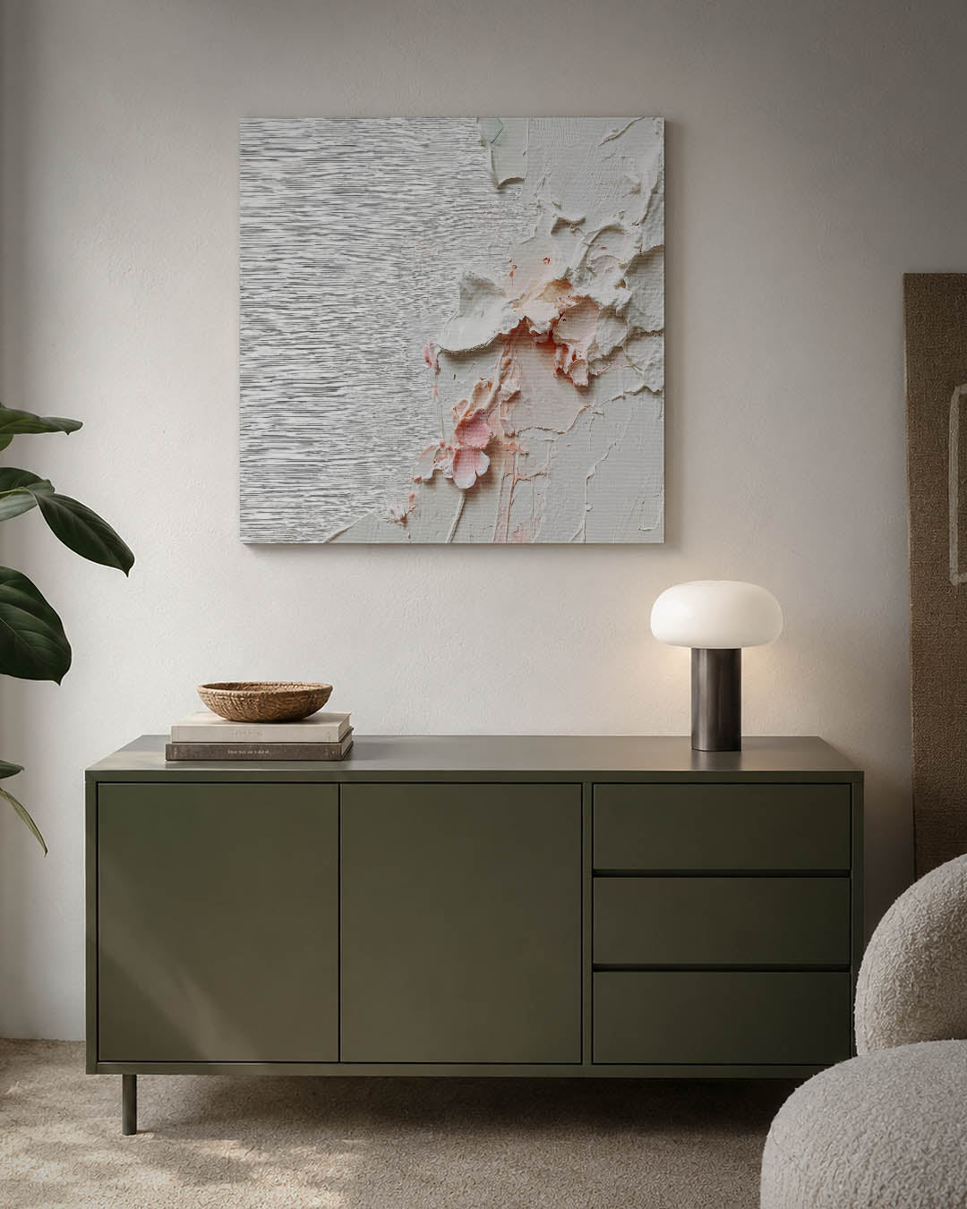 Textuur en lagen Kunstwerk