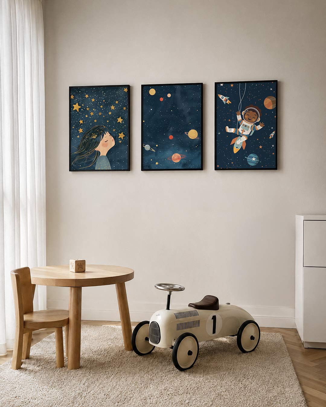 Sterrenhemel droom Posterset