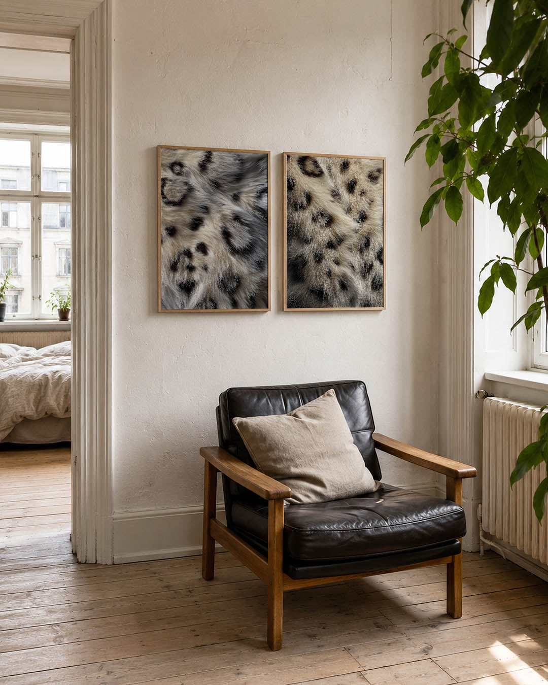 Vachttextuur en patronen Posterset