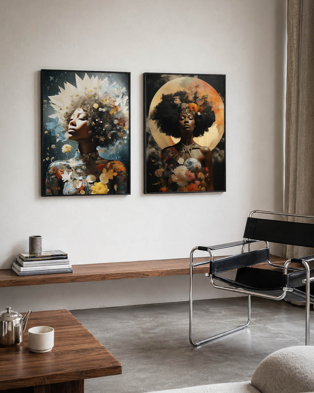 Bloemrijke droom Posterset