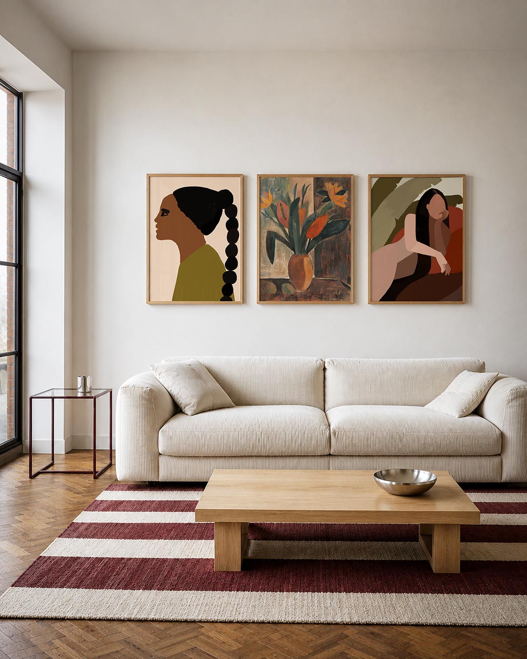 Vorm en silhouet Posterset