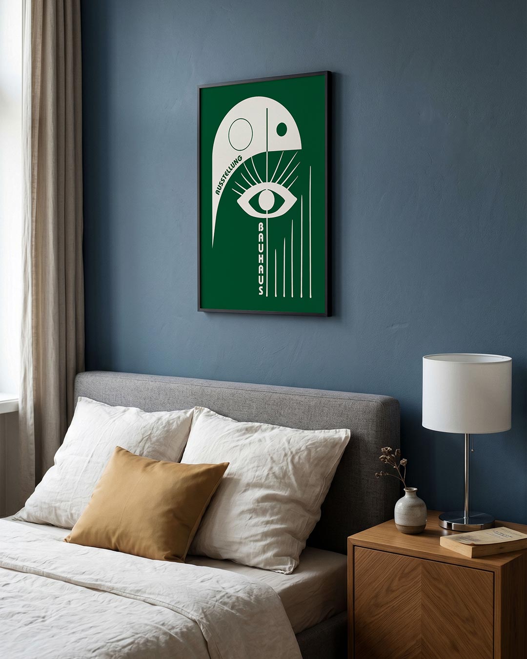 Oog en lijnen Poster