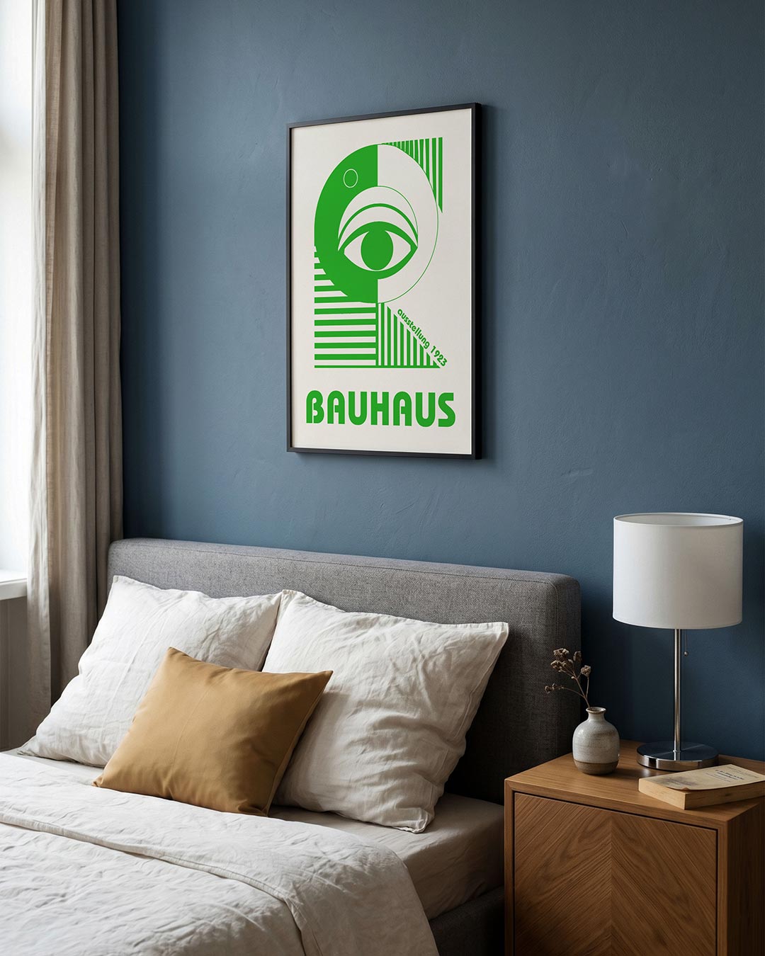 Oog en lijnen Poster