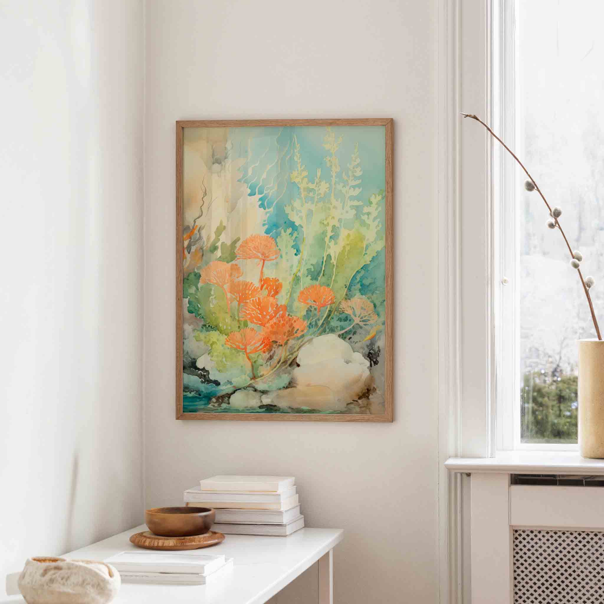 Onderwaterlandschap Poster