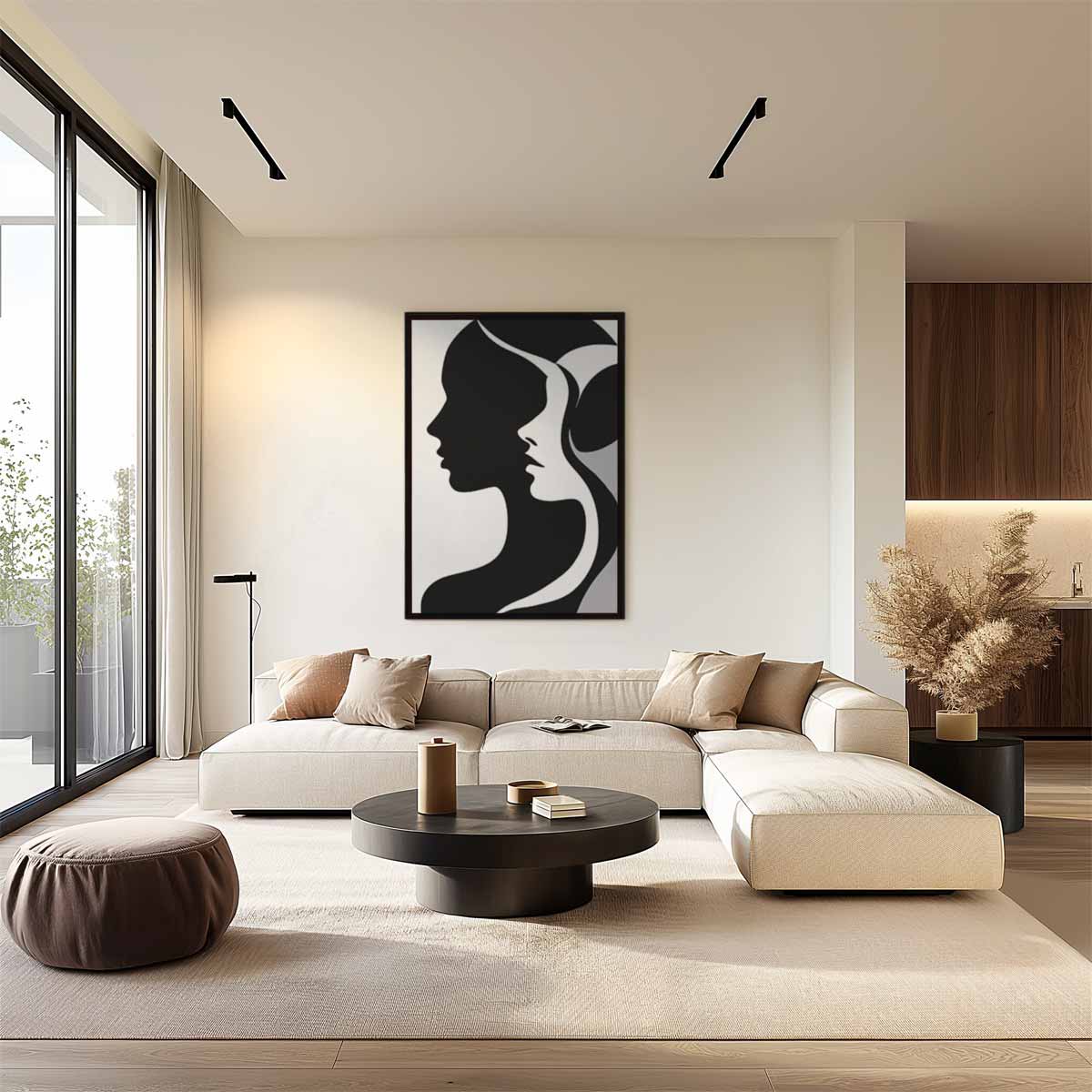 Schaduwprofielen Kunstwerk-canvas-dibond-plexiglas-wanddecoratie-WallArtistic
