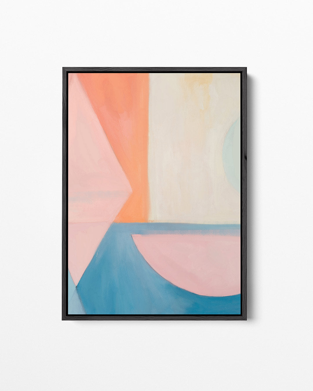 Geometrische vormen compositie Kunstwerk