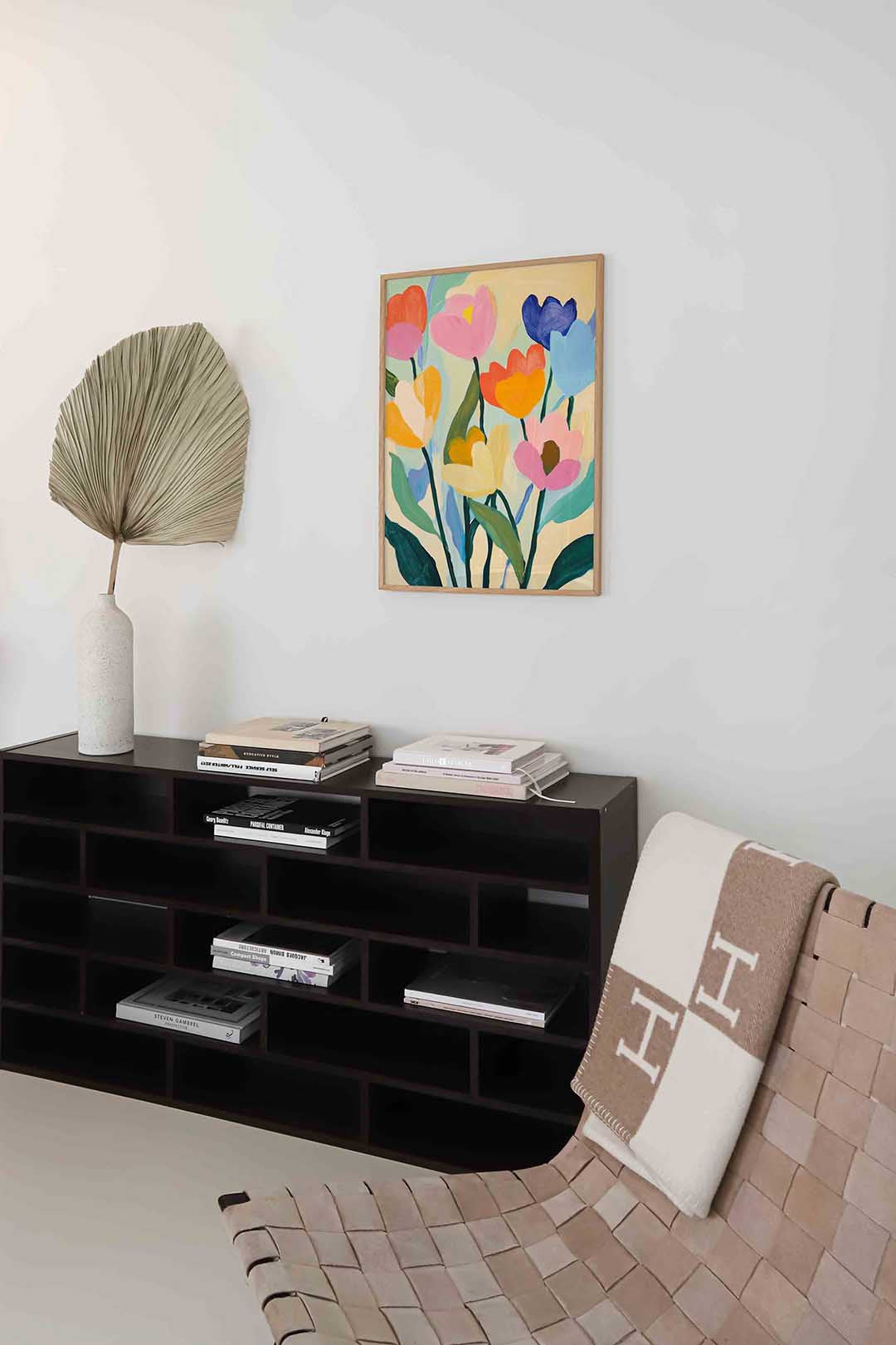 Bloemen in levendige kleuren Poster