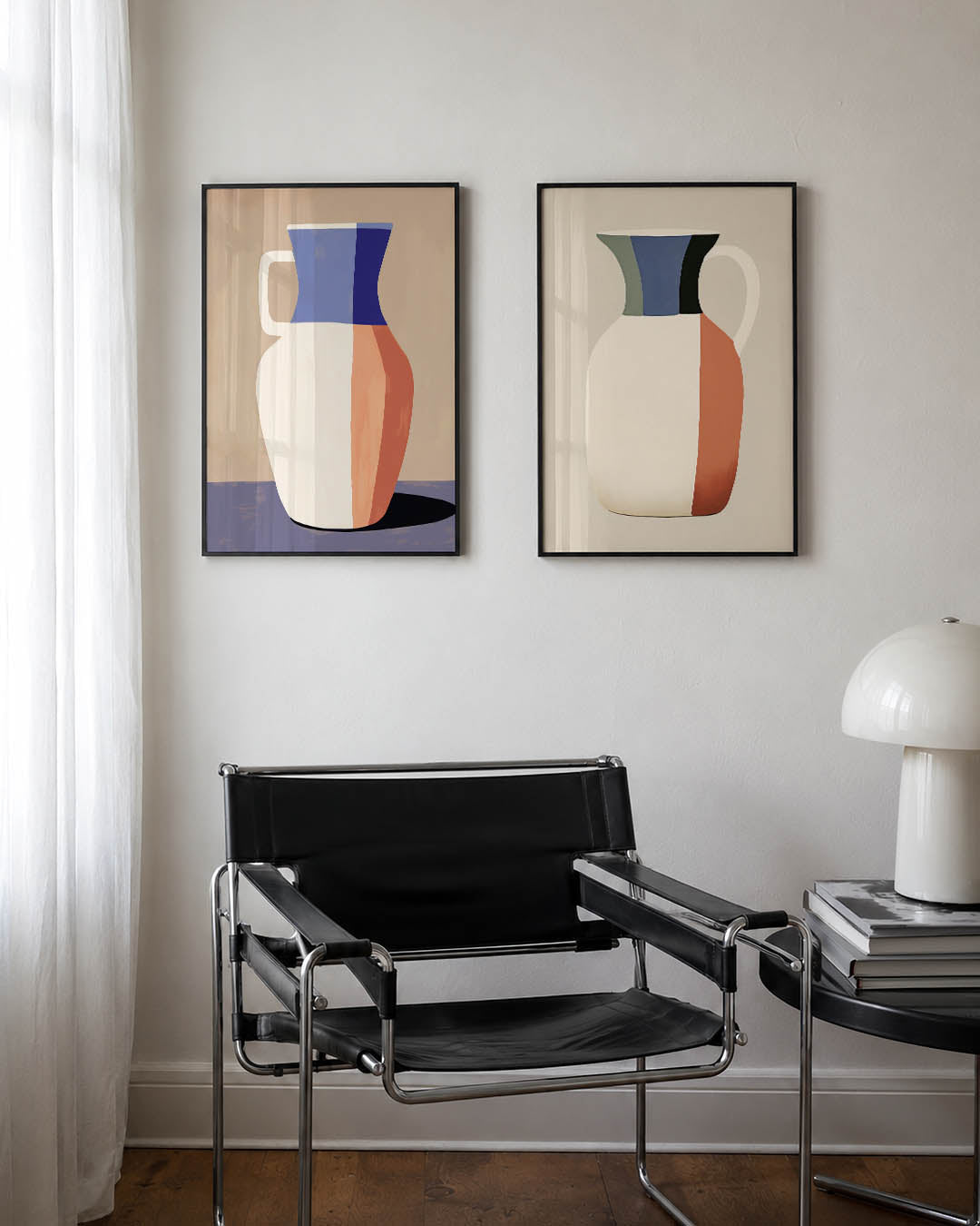 Vorm en kleurvlakken Posterset