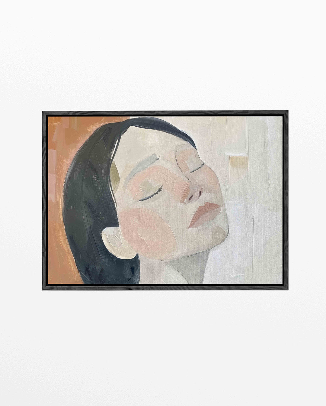 Dromerige vrouw Kunstwerk