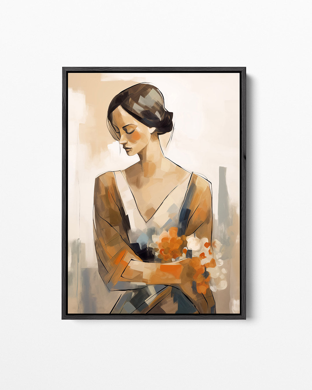 Vrouwelijke elegantie Kunstwerk