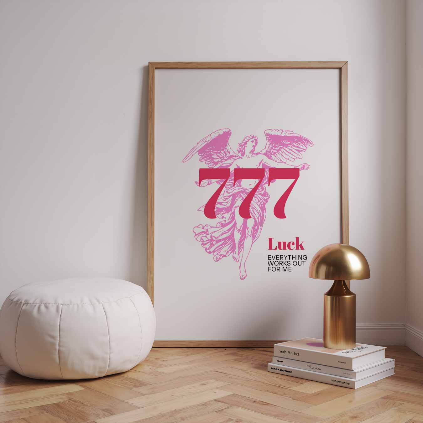 Geluksengel 777 Poster-WallArtistic