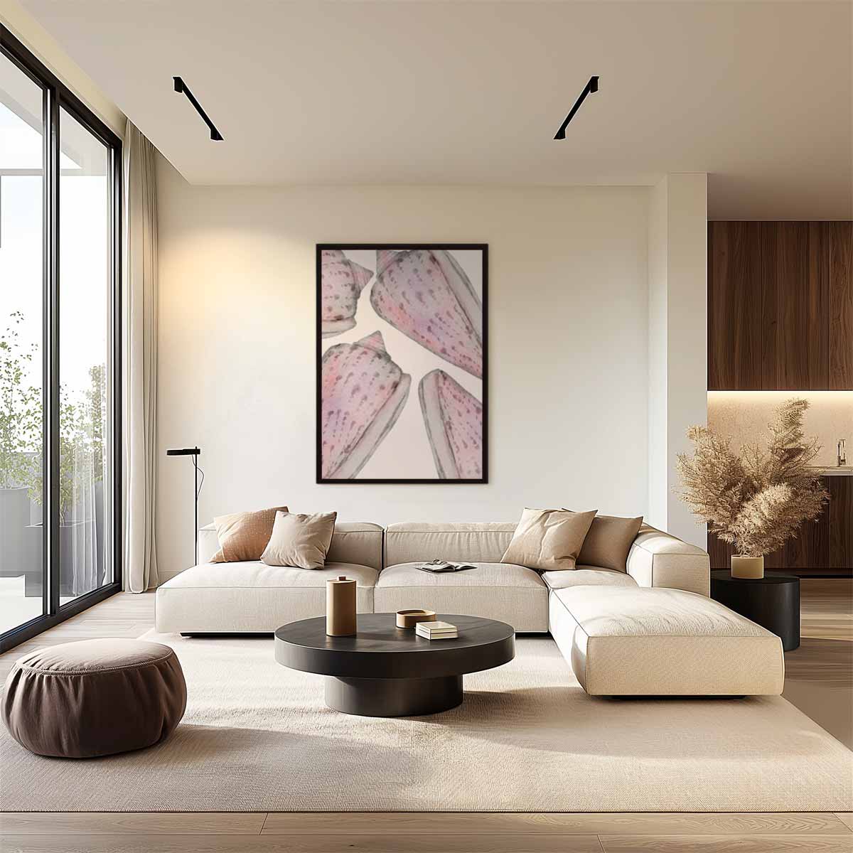 Abstract kunstwerk Kunstwerk-canvas-dibond-plexiglas-wanddecoratie-WallArtistic