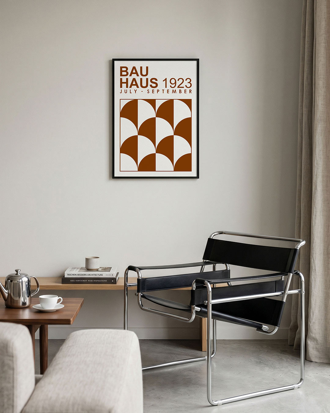 Vormritme en kleur Poster