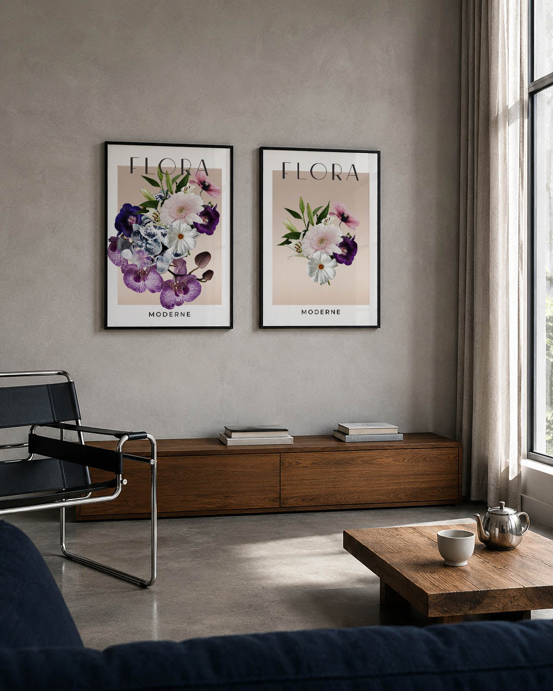 Bloemenpracht collage Posterset