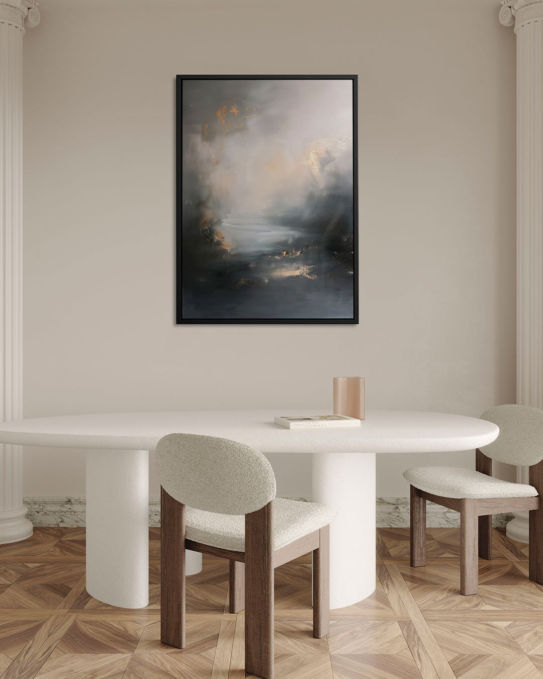 Dromerige kleurenmix Kunstwerk