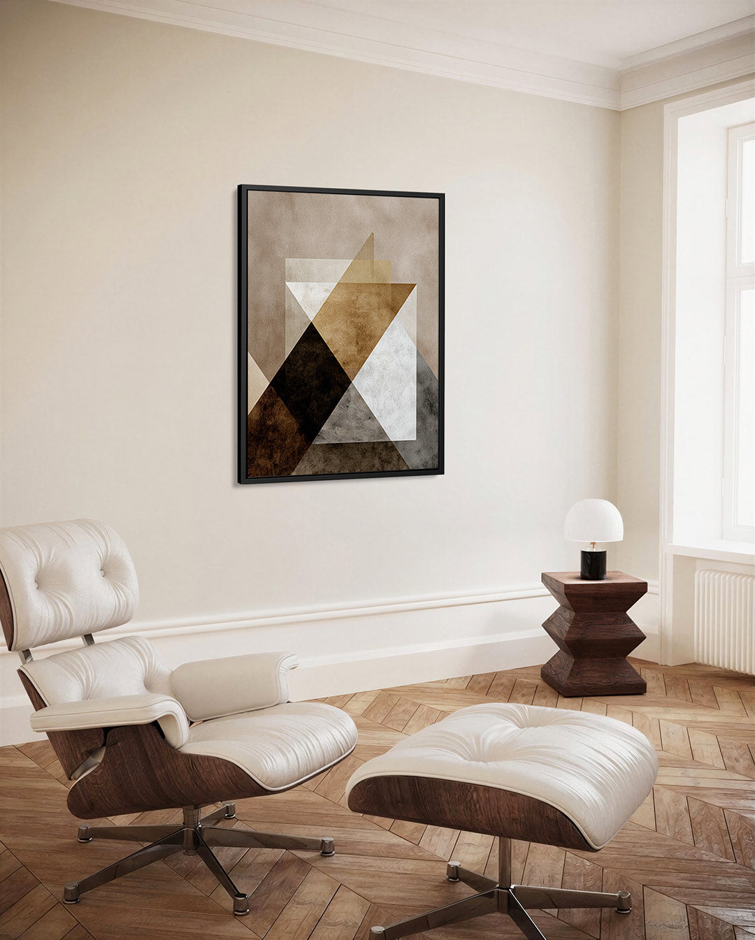 Geometrische vormen Kunstwerk