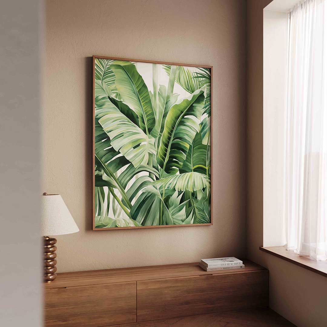 Bananenbladeren Poster