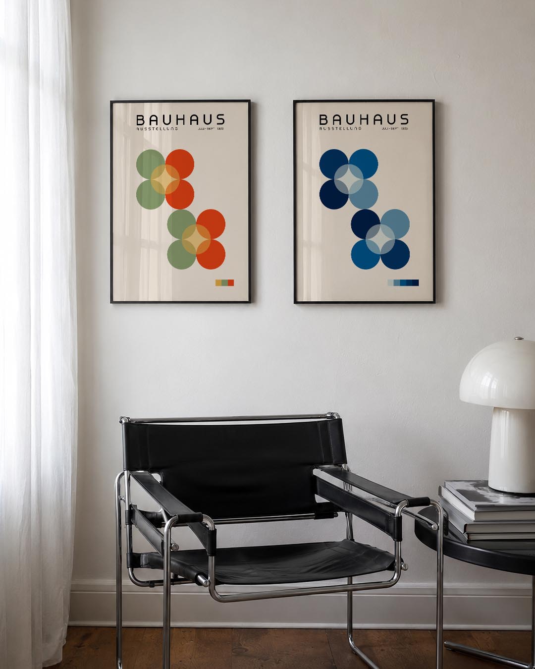 Vormen en kleurvlakken Posterset