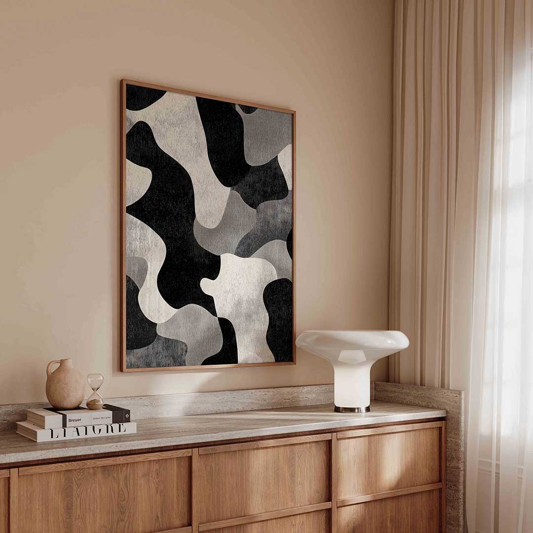 Abstracte vormen Poster