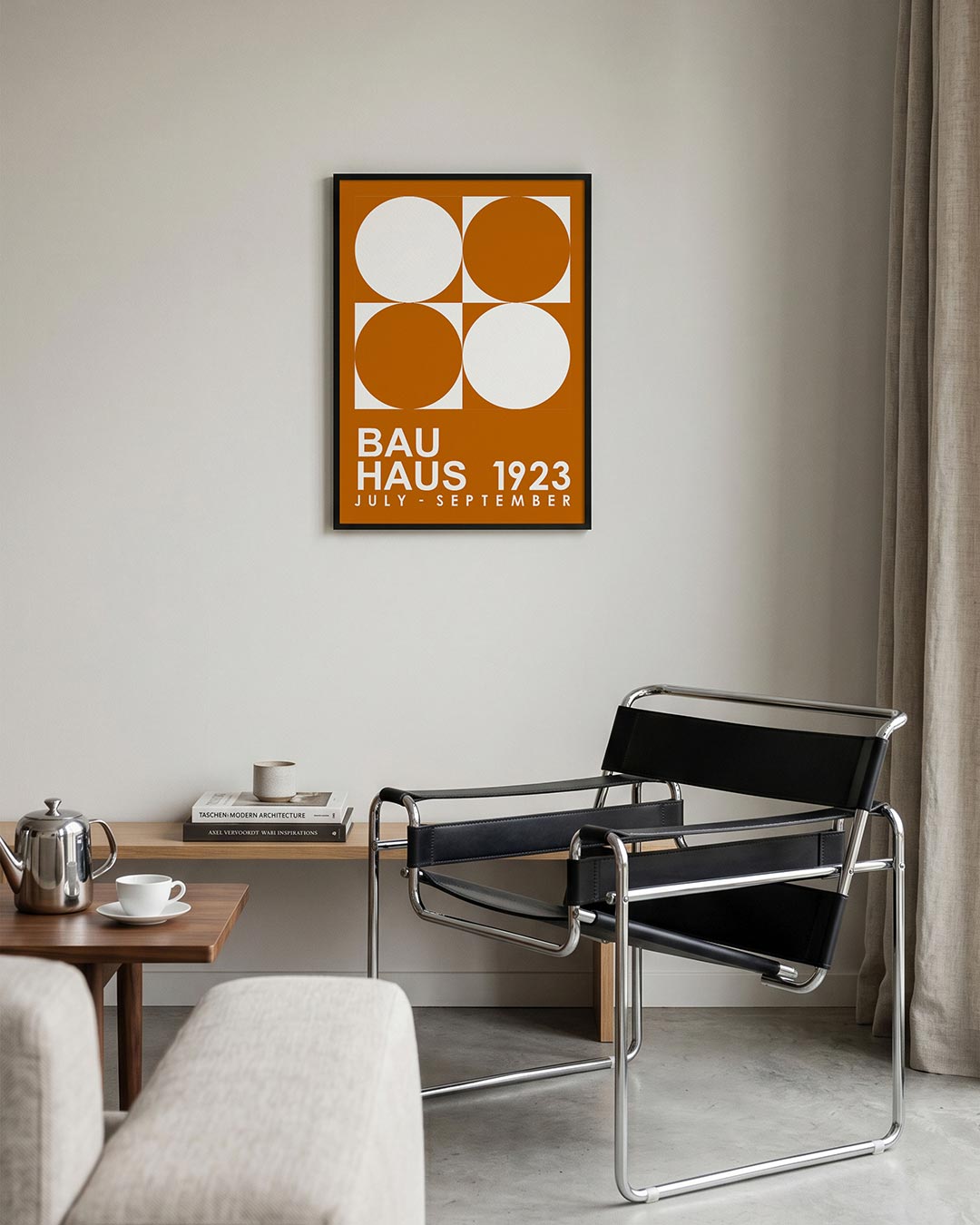 Cirkel en vierkant Poster