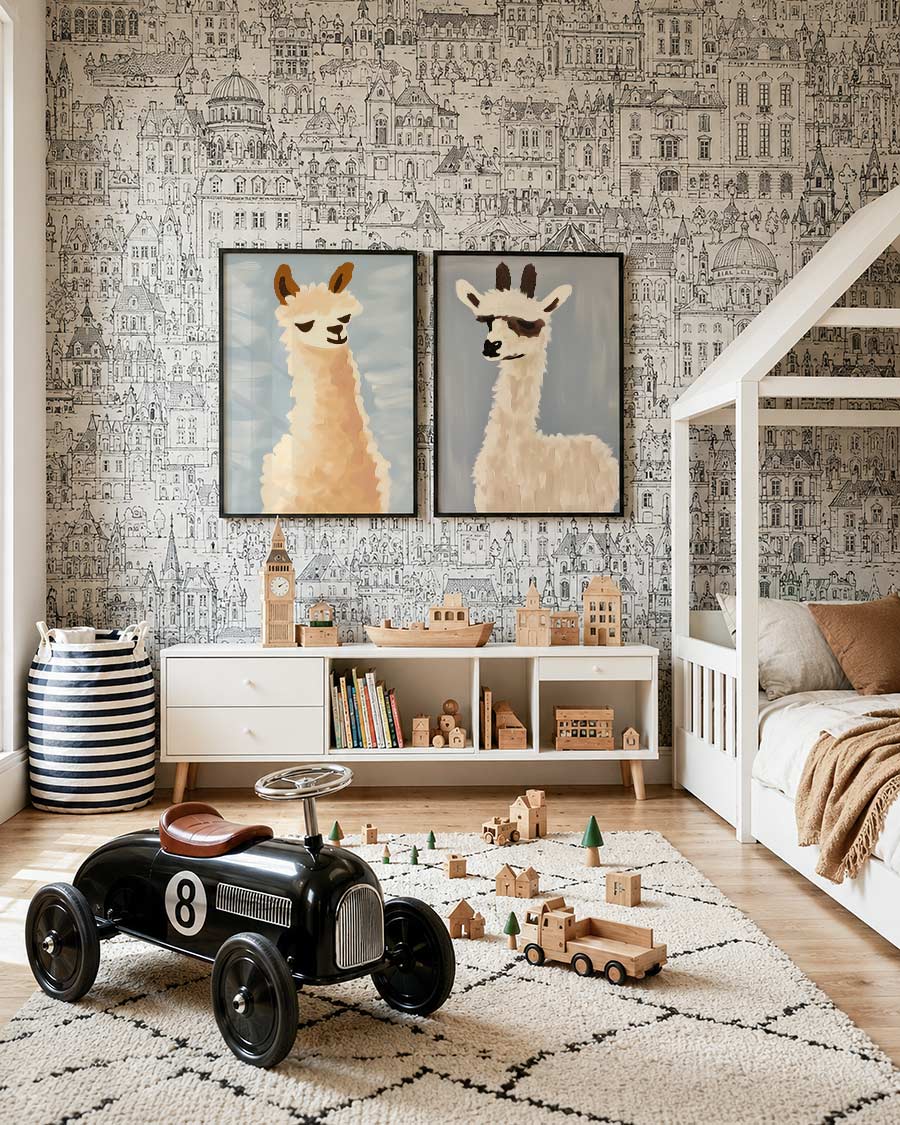 Zachte vormen Posterset