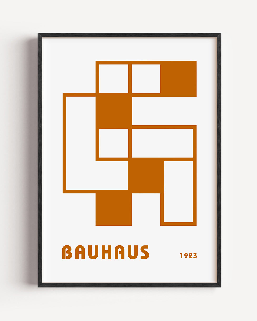 Vormstructuur en lijnen Poster