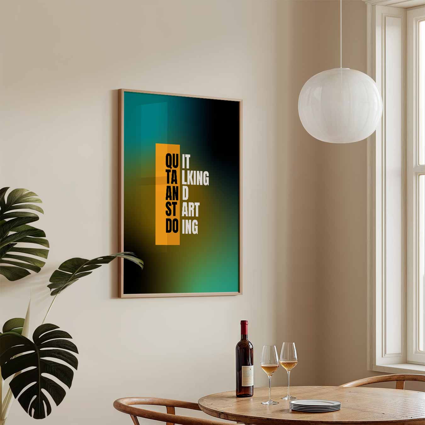 Inspirerende Actieposter-WallArtistic