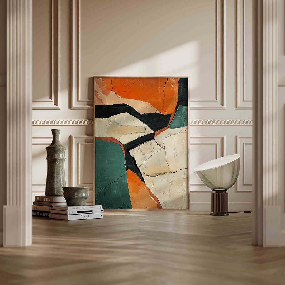 Abstracte vormen Poster