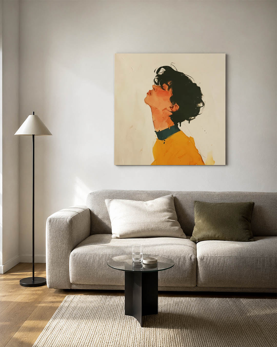 Portretstudie Kunstwerk