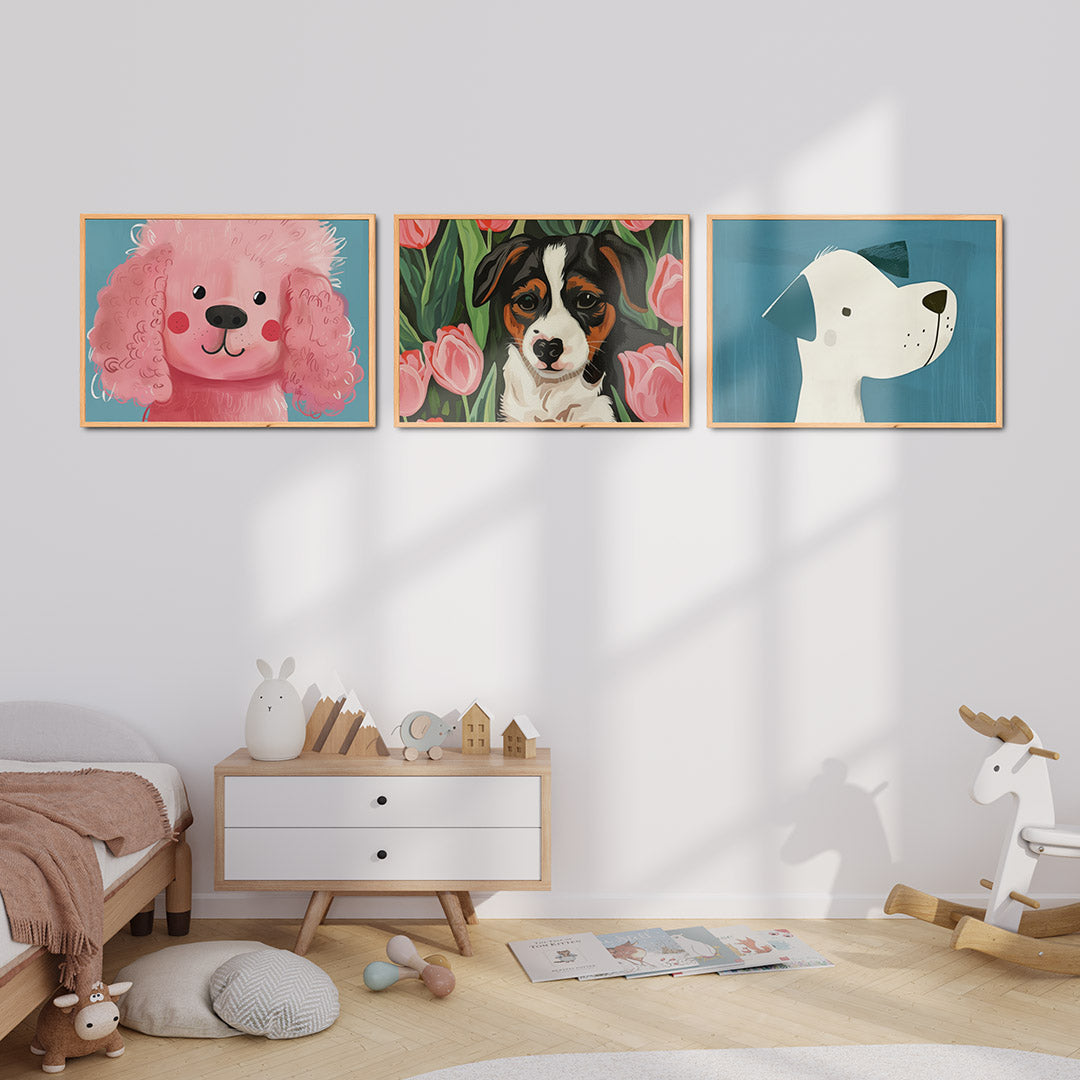 Vrolijke vormen Posterset
