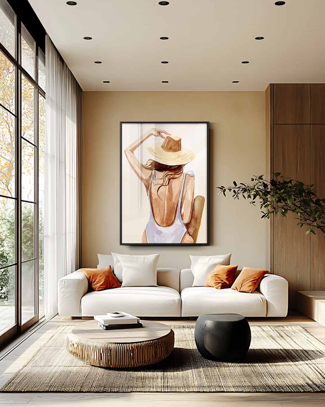 Abstract kunstwerk Kunstwerk-canvas-dibond-plexiglas-wanddecoratie-WallArtistic