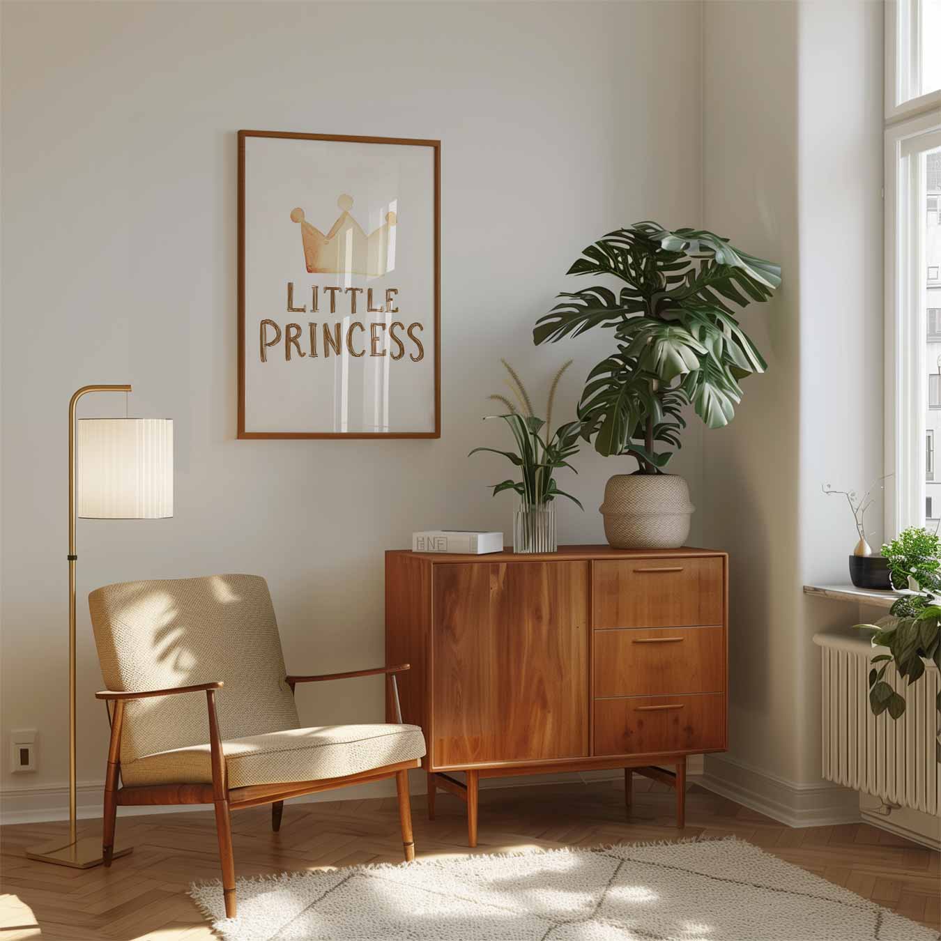 Kleine Prinsessen Poster-WallArtistic