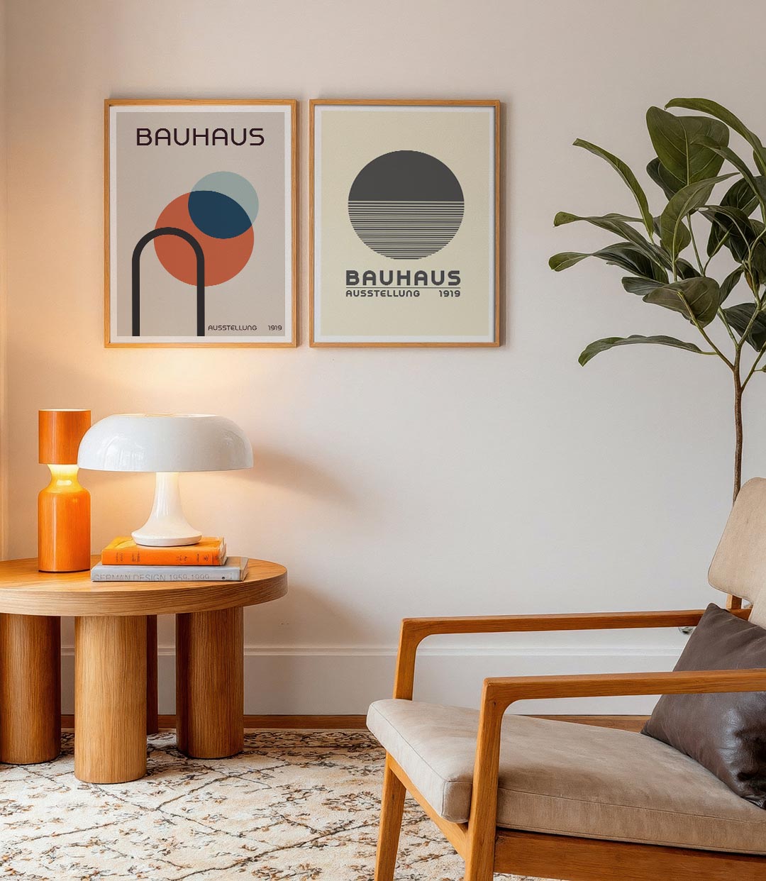 Vormen en kleurvlakken Posterset