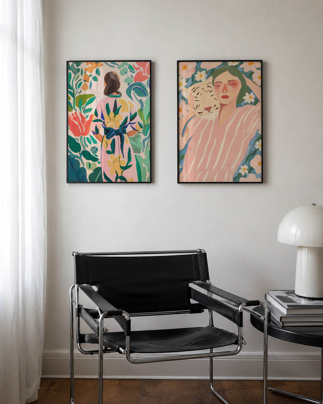 Bloemrijke harmonie Posterset