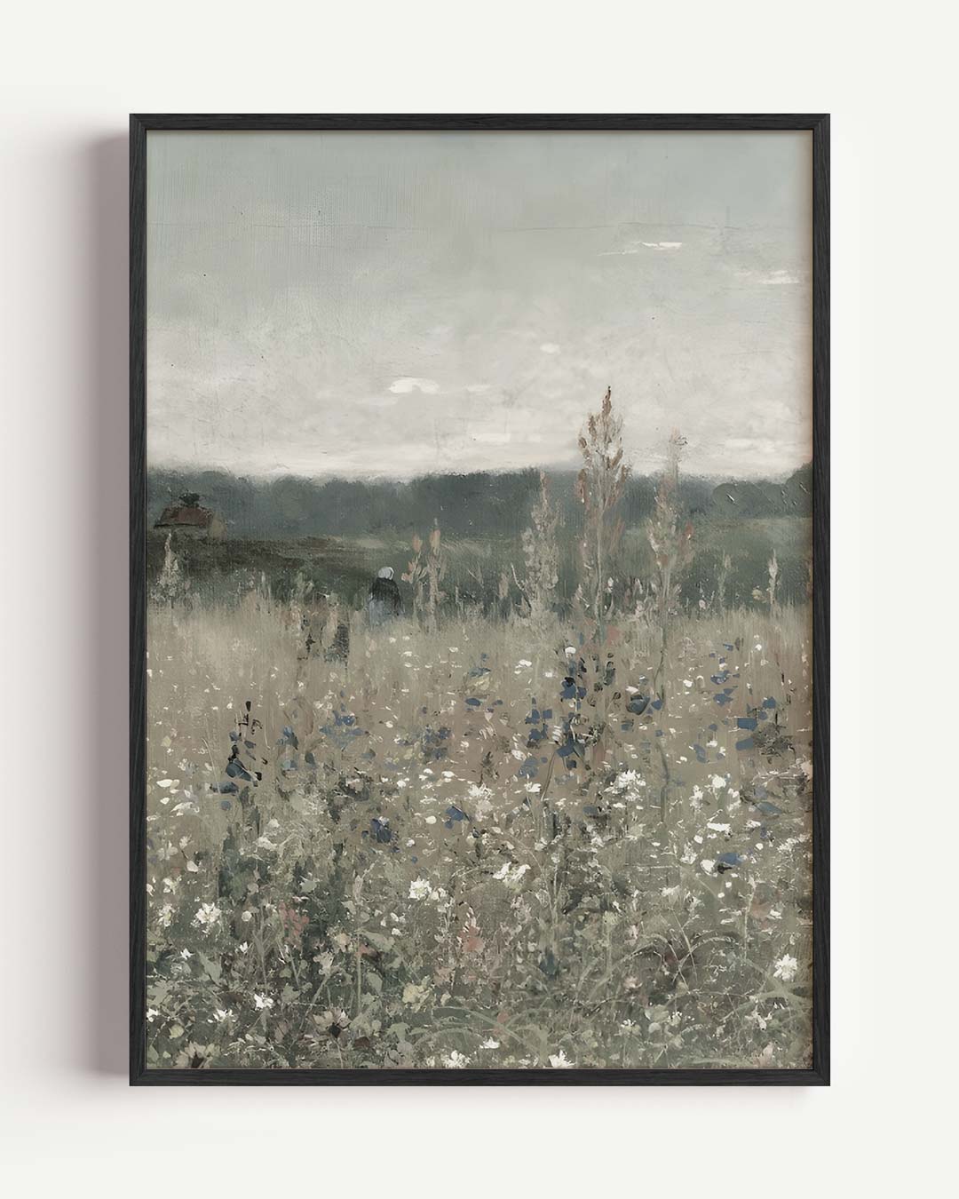 Droomachtige Bloemweide Poster-WallArtistic