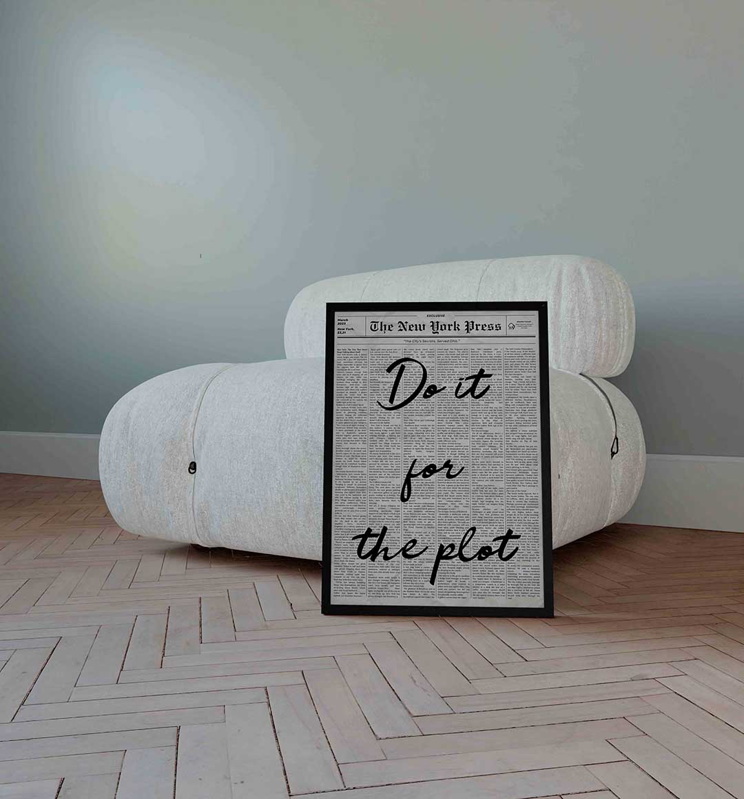 Do it for the plot Poster