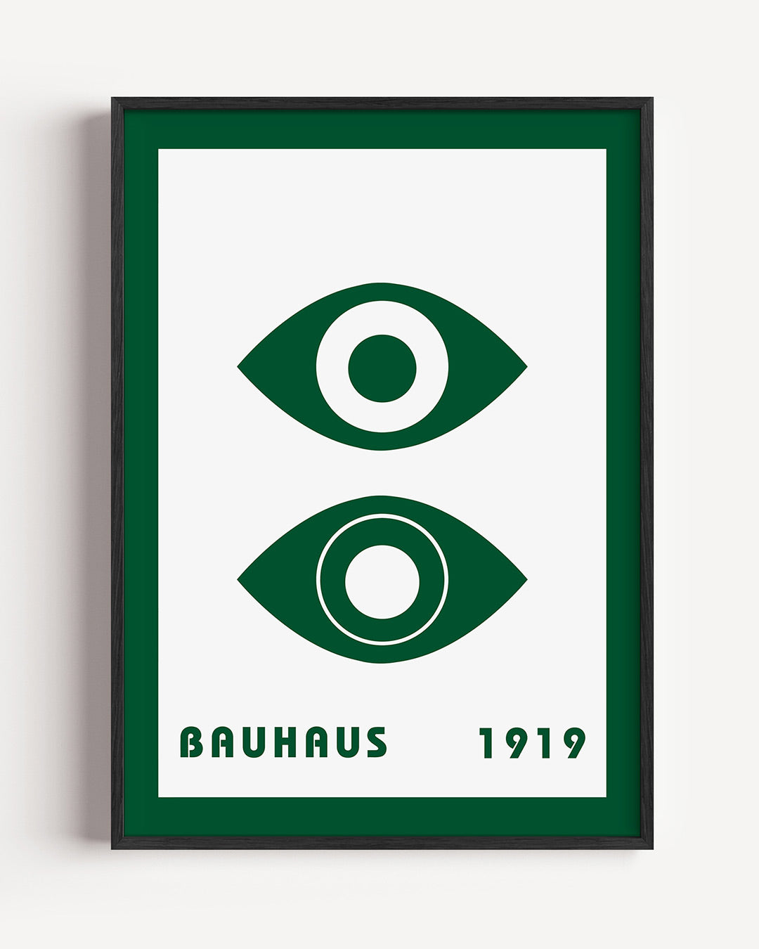 Oogvormen en lijnen Poster