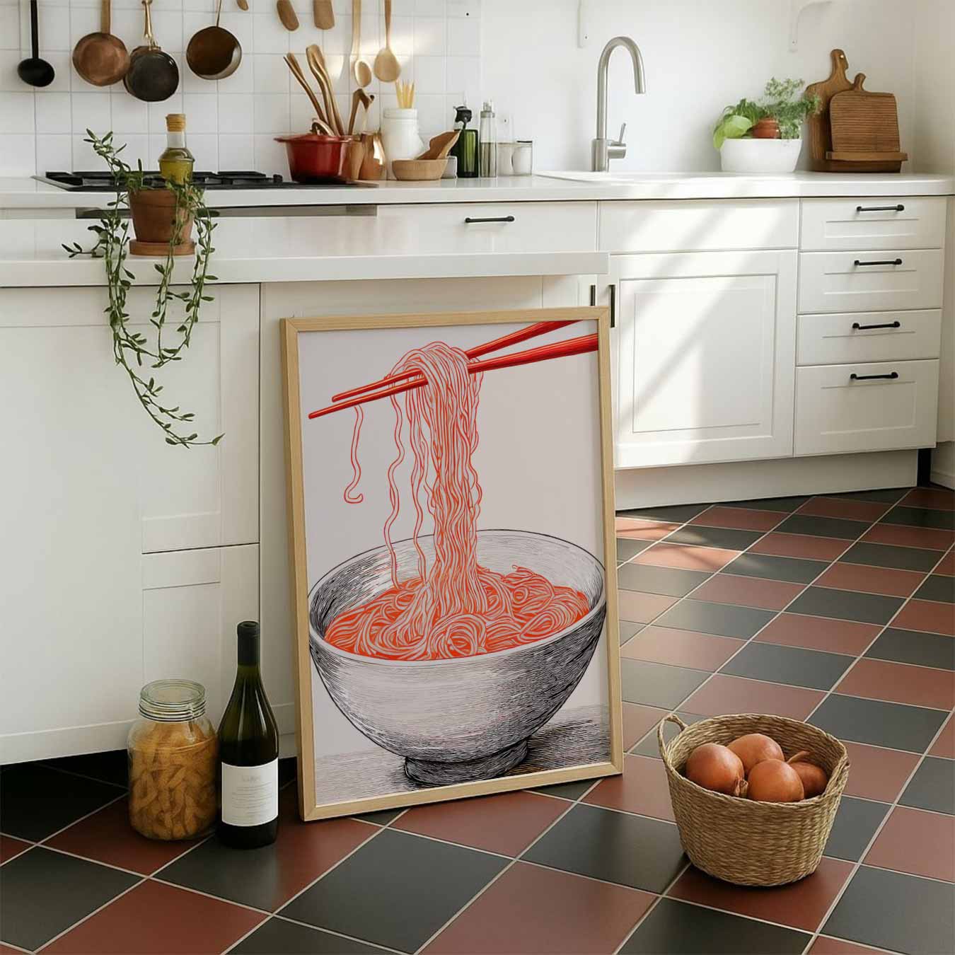 Ramen Express Poster-WallArtistic