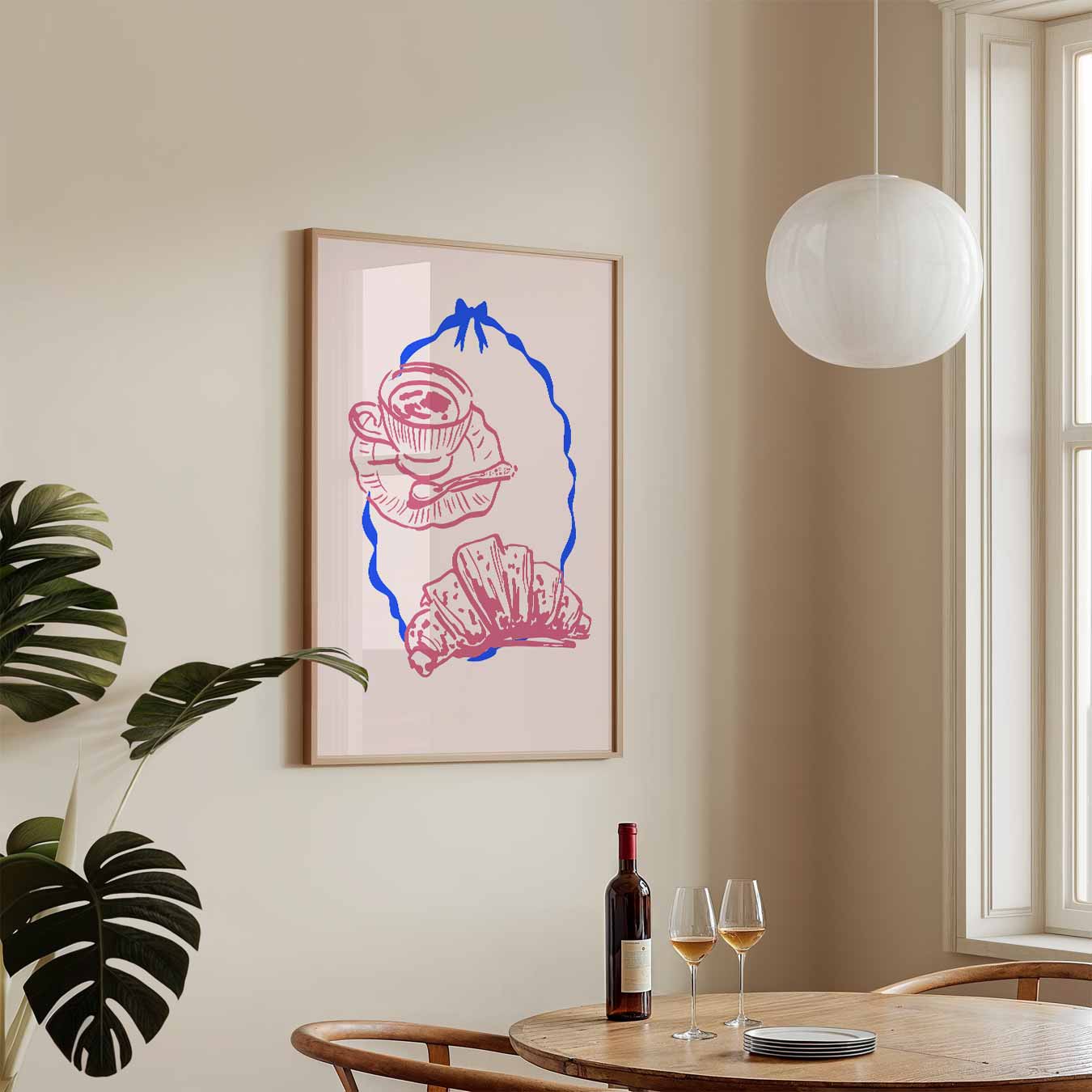 Ontbijt Dromen Poster-WallArtistic