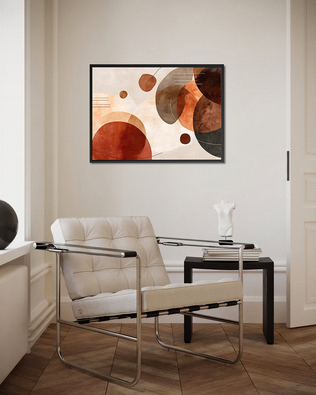 Organische vormen compositie Kunstwerk
