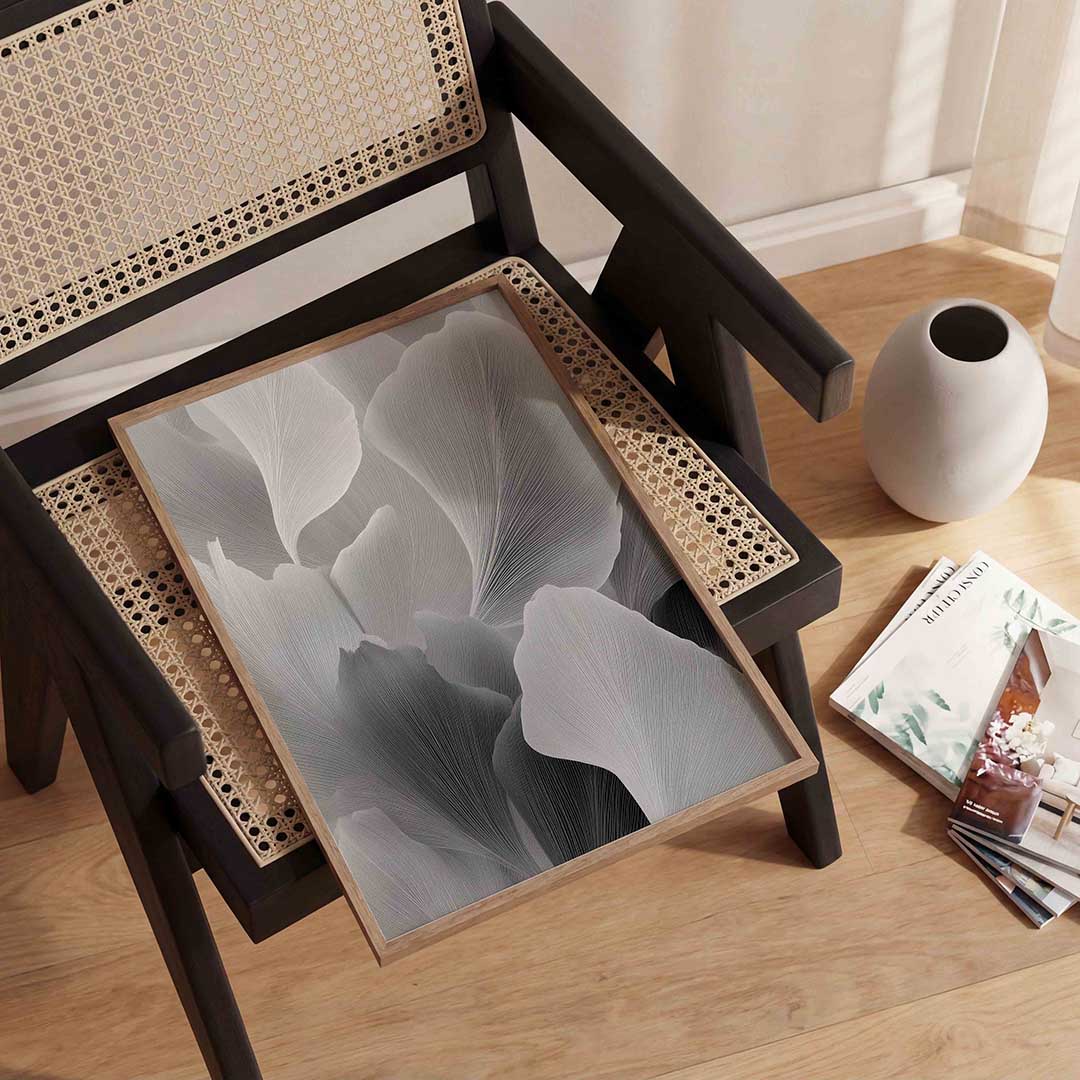 Abstracte bladeren Poster