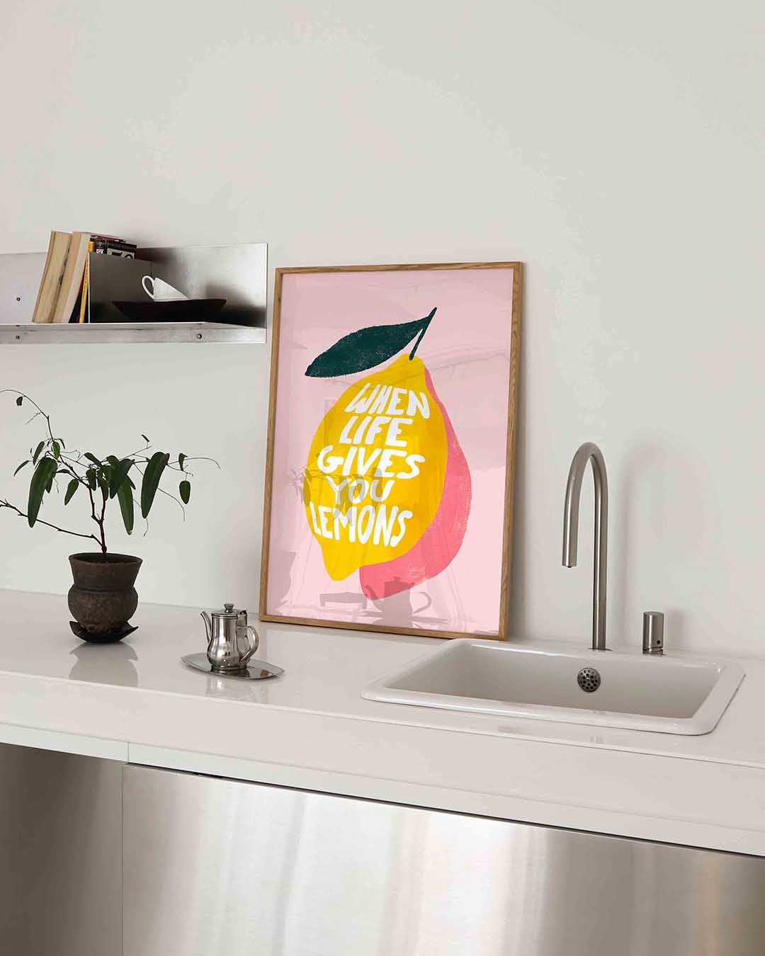 Citroen met tekst Poster