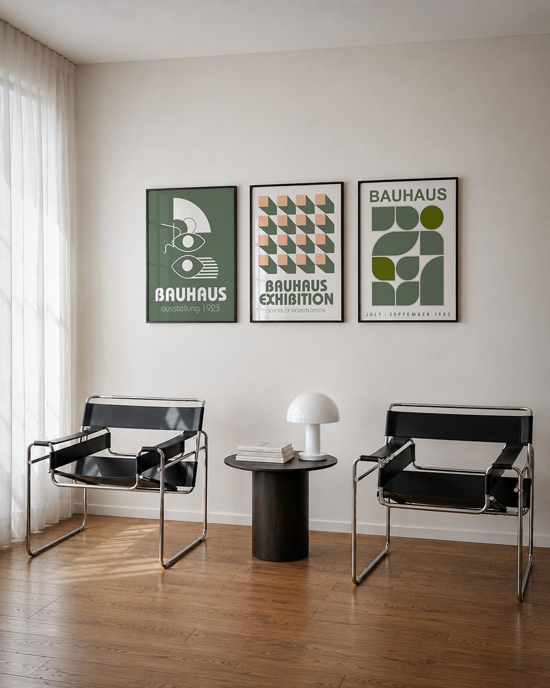 Vormen en vlakken Posterset