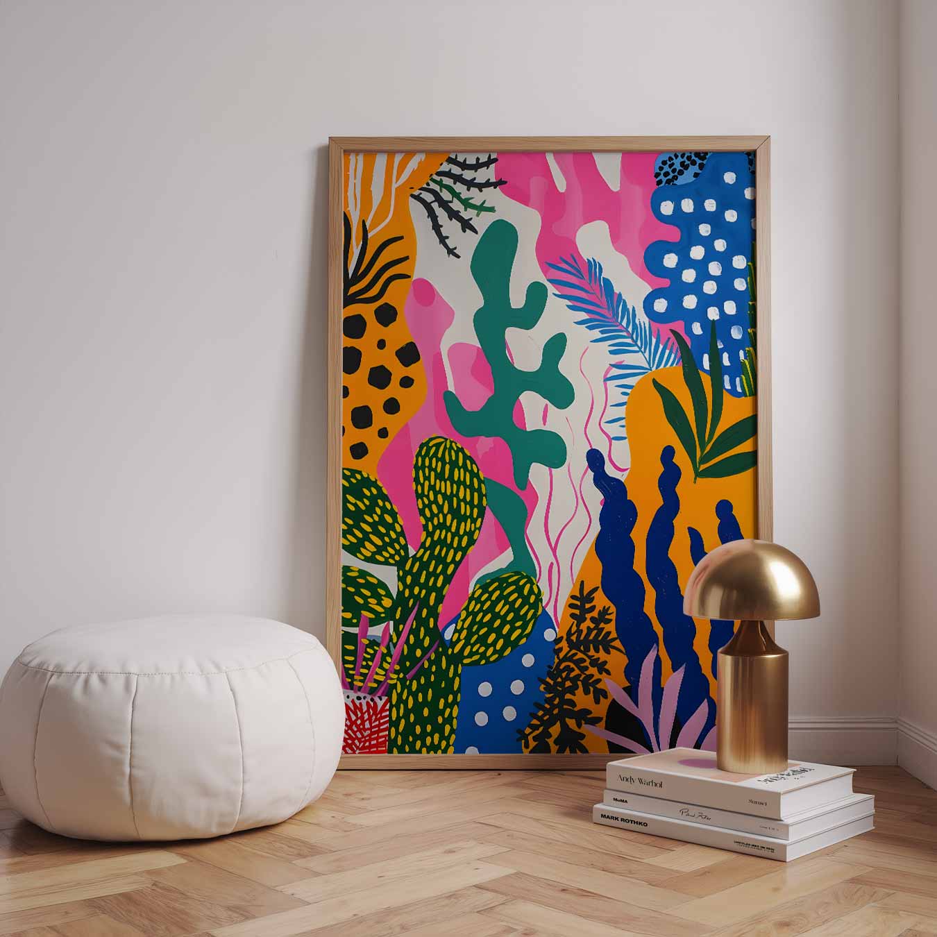 Tropische Jungle Kunstposter-WallArtistic