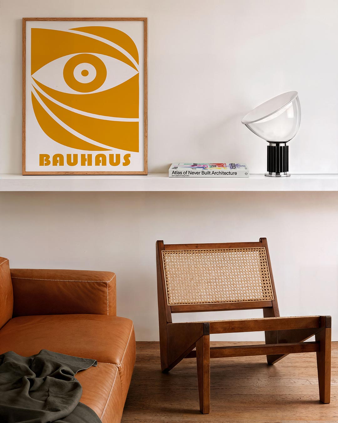 Oog en lijnen Poster